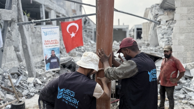 Yedi Başak'tan Gazze'ye kesintisiz insani destek