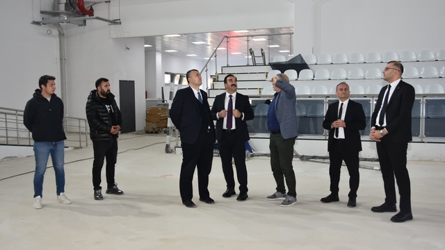 Ankara Gençlik ve Spor Müdürü Çelik, Beypazarı'ndaki tesisi inceledi