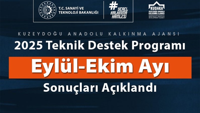 2025 yılı teknik destek programı 5. dönem sonuçları açıklandı