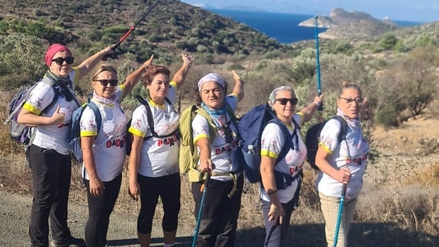 Datça'dan Knidos'a doğa yürüyüşü yapıldı