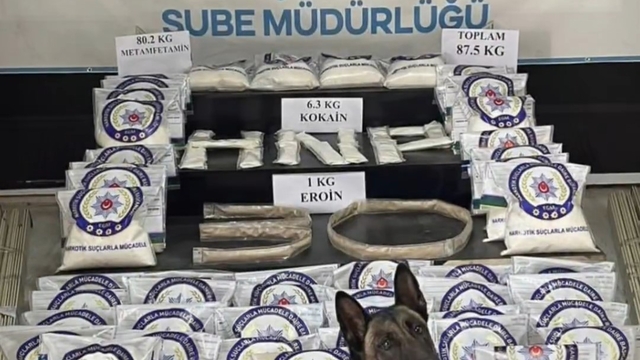 Hakkari'de 87 kilo 500 gram uyuşturucu ele geçirildi