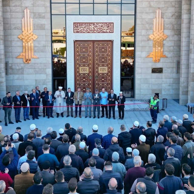 Bursa'da Yeni DOSAB Camii açıldı