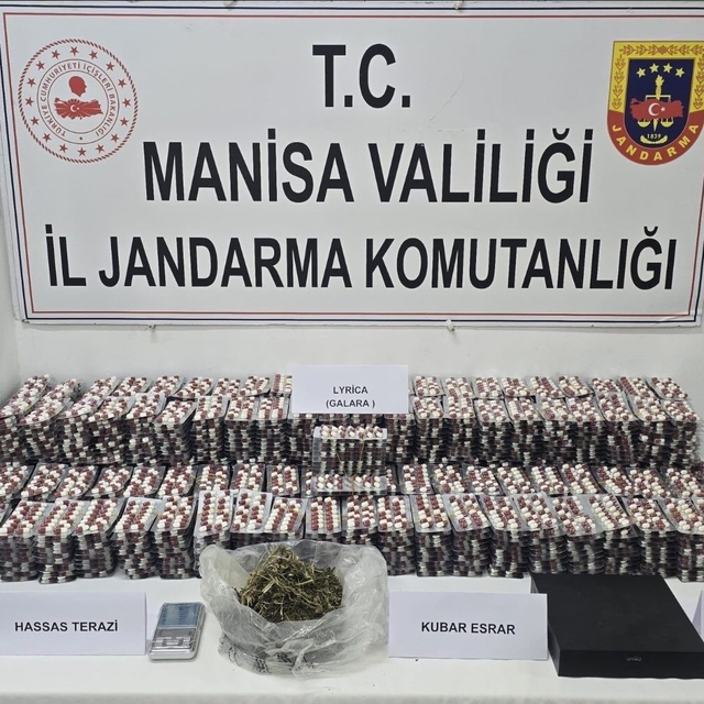 Turgutlu'da jandarmadan zehir tacirine baskın