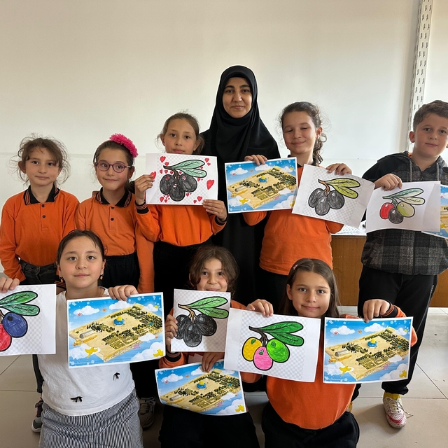 Hisarcık'ta "Hepimiz Biraz Mescid-i Aksalıyız" isimli Anne-Çocuk Atölyesi e...