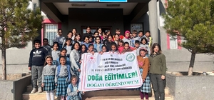 Iğdır'da öğrencilere bioçeşitlilik ve biyokaçakçılık eğitimi