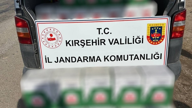 Kırşehir'de 700 kilo sahte temizlik ürünü ele geçirildi