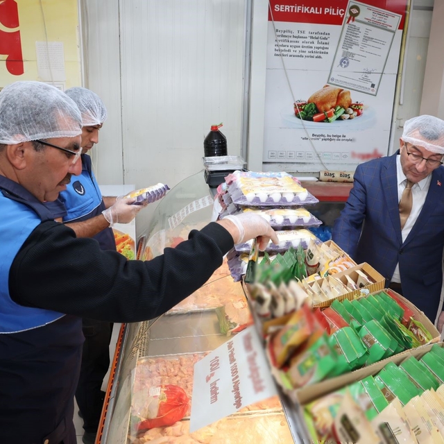 Mersin'de yemek imalatı yapan işletmeler denetlendi
