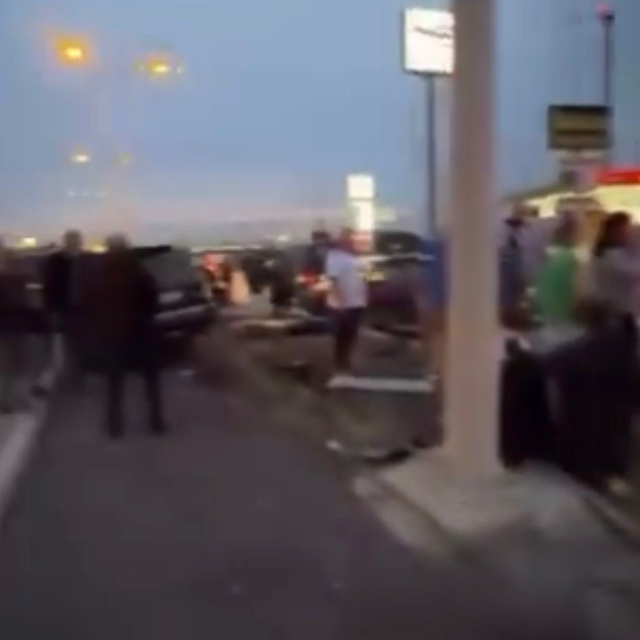 Bandırma'da 6 araçlı zincirleme kaza: 1 yaralı