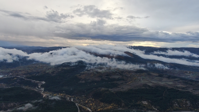 Sis ve doğanın buluşması mest etti