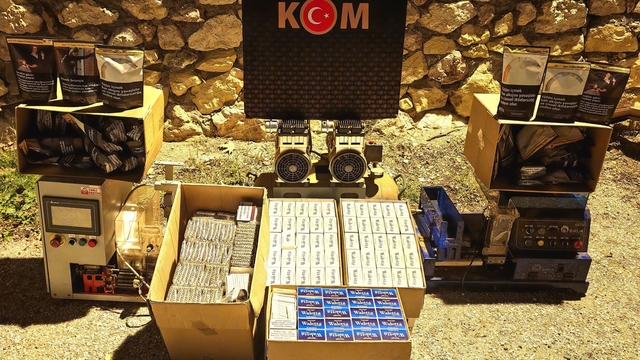 Bilecik'te 39 bin 400 makaron ele geçirildi