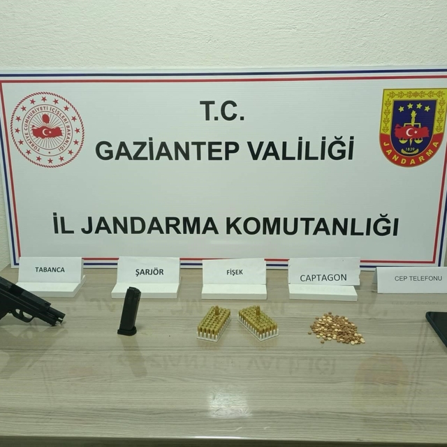 Gaziantep'te 200 adet captagon hap ele geçirildi: 1 şahıs tutuklandı
