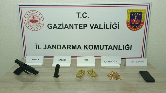 Gaziantep'te 200 adet captagon hap ele geçirildi: 1 şahıs tutuklandı