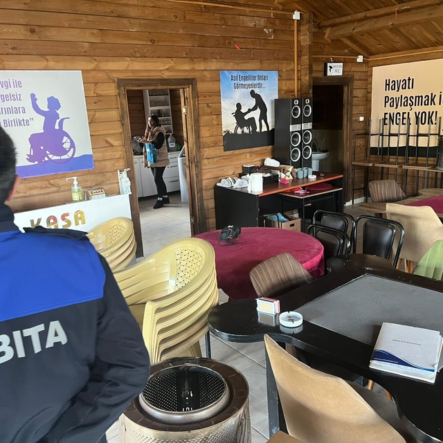 Engellilere tahsis edilen bina, okey oynandığı gerekçesiyle mühürlendi