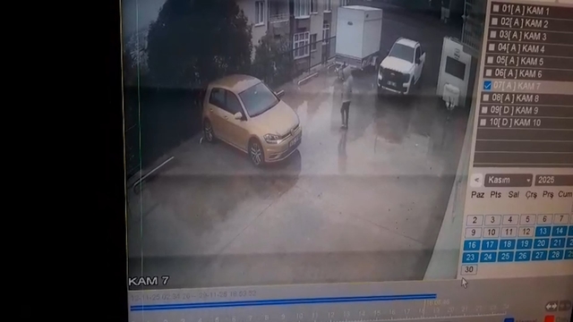 Otoparktan çıkan otomobil, 10 metrelik yükseklikten bahçeye uçtu: 1 yaralı