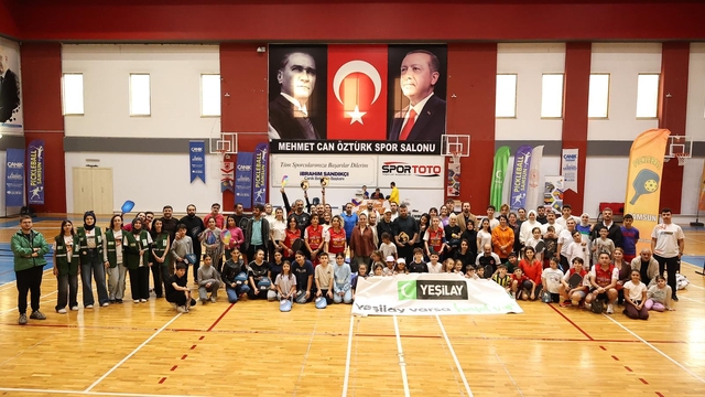 Samsun'da "Aileler Arası Pickleball Şampiyonası" düzenlendi