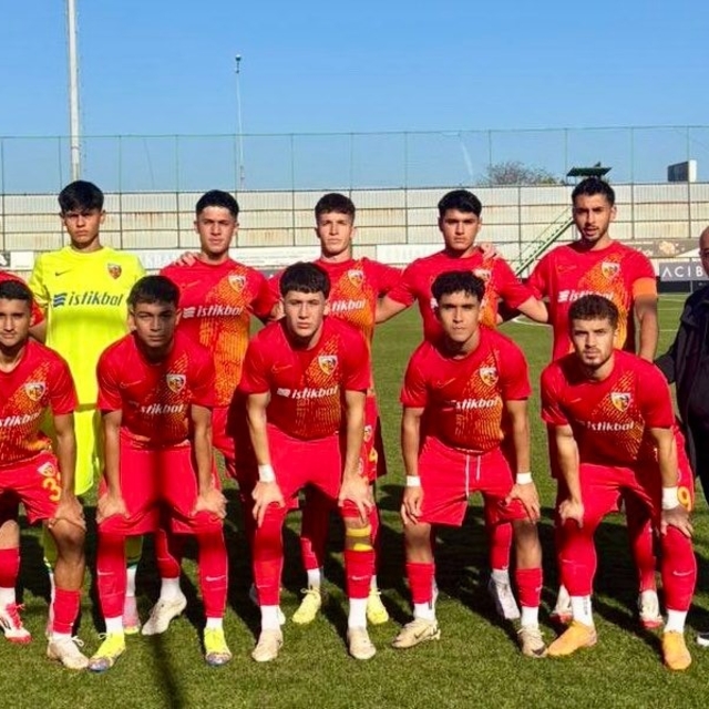Kayserispor U19 PAF Takımı 3 puanla döndü