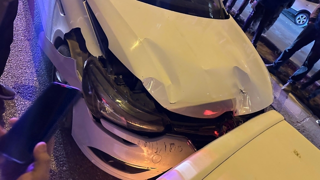 Mardin'de maddi hasarlı trafik kazası