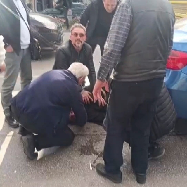 Otomobiliyle kaza yaptı, şokunu atlatamadan bu kez de taksiye çarptı