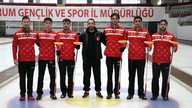 Genç Curling Milli Takımı'nın hedefi A klasmanına dönmek