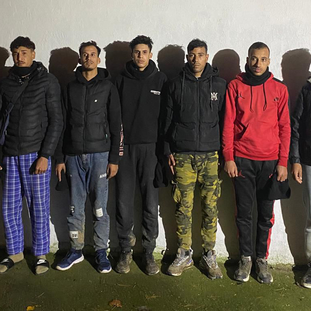 Edirne'de 9 kaçak göçmen yakalandı