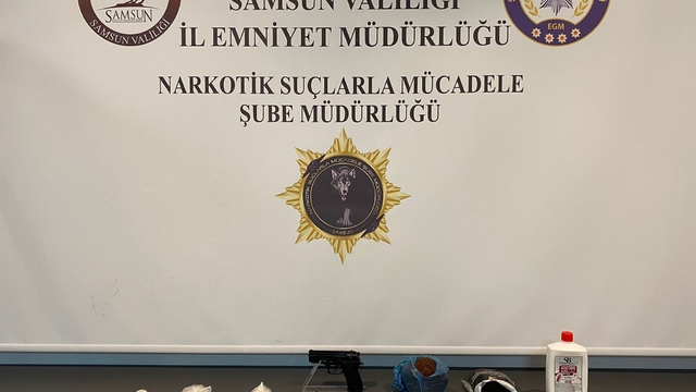 Samsun'da çatı katına uyuşturucu operasyonu: 1 gözaltı