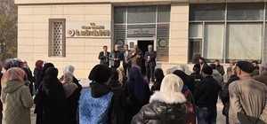 Iğdır'da Umre yolcuları dualarla uğurlandı