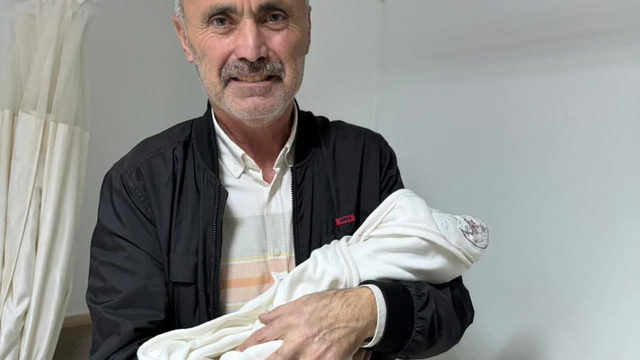 Düşen uçakta şehit olan astsubay Altıok'un bebeği dünyaya geldi