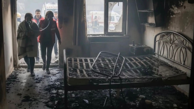 Ordu'da elektrikli battaniye evi yaktı: 4 kişi dumandan etkilendi