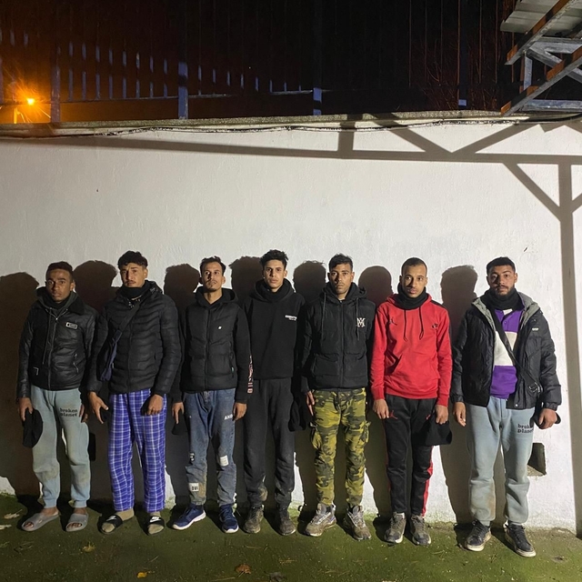 Yunanistan'a geçmeye çalışan 7 düzensiz göçmen yakalandı