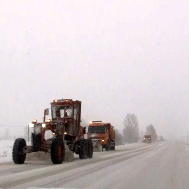 Erzincan'ın yüksek kesimlerinde kar yağışı etkili oldu