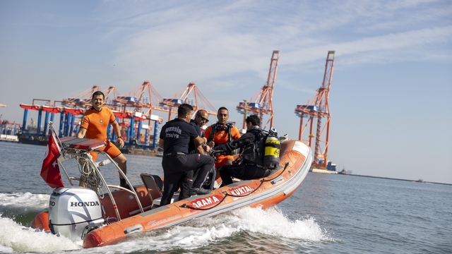 Mersin'de arama kurtarma ekipleri 7/24 göreve hazır