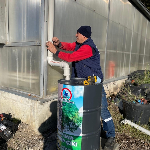 Yağmur suyu hasadı uygulaması geliştirildi