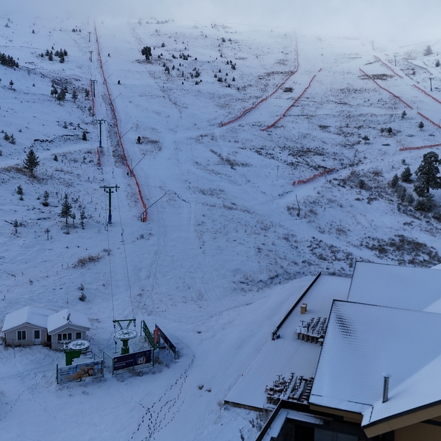 Bolu'nun yüksekleri beyaz örtüyle kaplandı
