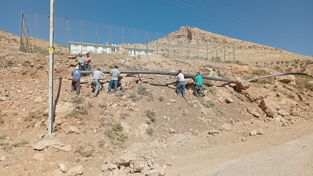 MARSU, Dargeçit'te içme suyu hattını rahatlatacak çalışmayı tamamladı