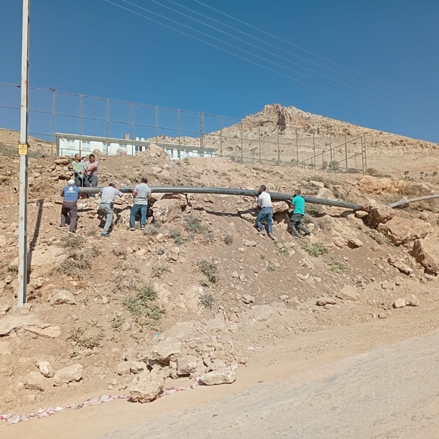 MARSU, Dargeçit'te içme suyu hattını rahatlatacak çalışmayı tamamladı