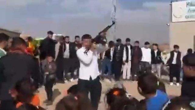 Şanlıurfa'da düğünde uzun namlulu silahla havaya ateş açtı