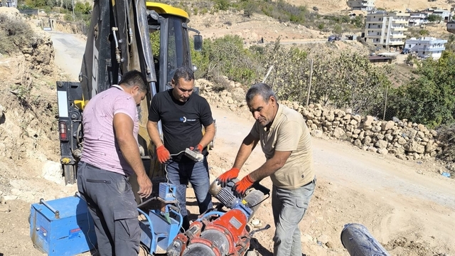 Mardin Büyükşehir Belediyesi altyapı çalışmalarını sürdürüyor