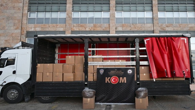 Kırşehir'de 3,5 ton kaçak tütün ele geçirildi