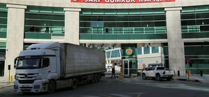 Sarp Sınır Kapısı'nda Kasım'da rekor tır trafiği