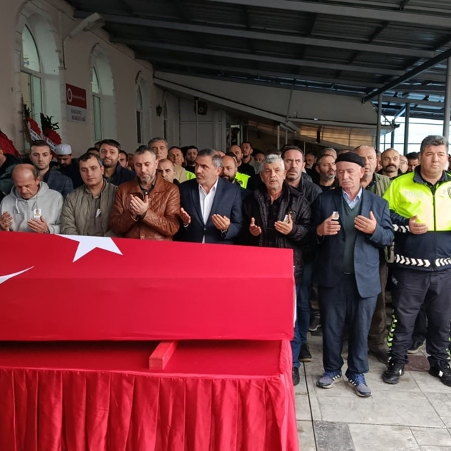 Polis memuru, Samsun'da son yolculuğuna uğurlandı