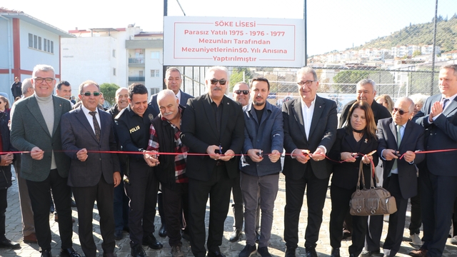 Söke Anadolu Lisesi'nde çifte açılış heyecanı