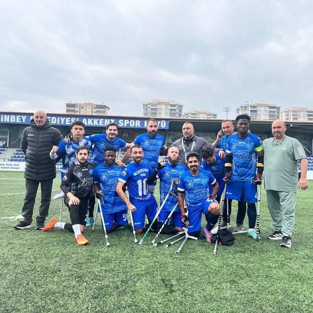 Gebze Belediyesi Ampute Futbol Takımı, sezona galibiyetle başladı