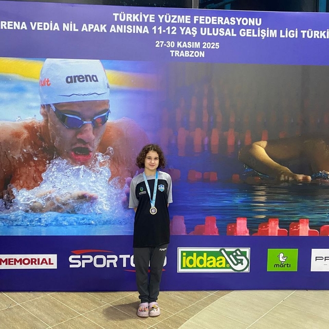 Çayırova Belediyesi sporcusu Yağmur Yeyin, Trabzon'da 4 madalya kazandı