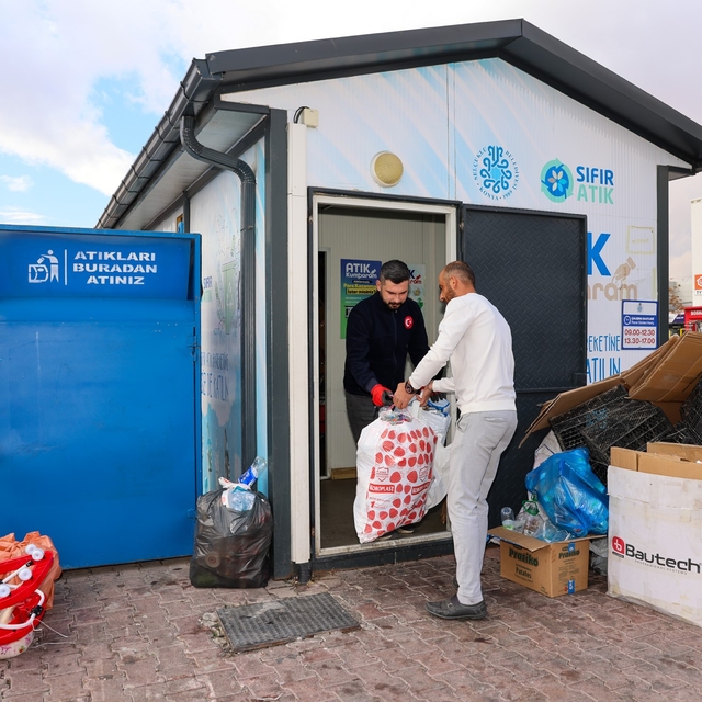 Selçuklu'da "Atık Kumbaram Projesi" sürdürülüyor
