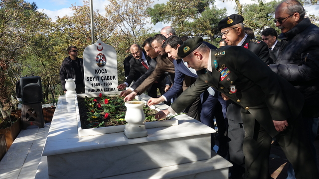 Çanakkale Savaşı kahramanı Seyit Onbaşı vefatının 86'ncı yılında memleketinde anıldı