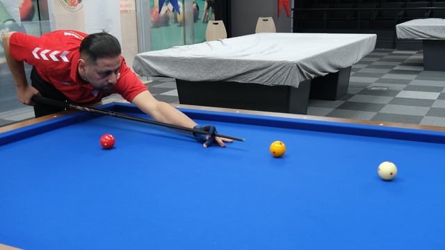 Yenişehir Belediyesi bilardo takımı, Ankara'da 1. Lig için mücadele edecek