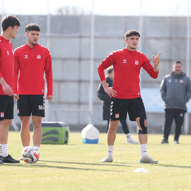 Sivasspor'da Aliağa FK maçı hazırlıkları başladı