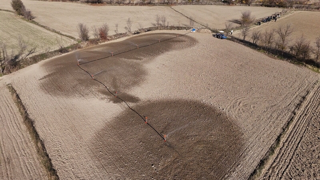 Amasya'da basınçlı sulama tesisinin açılışı yapıldı