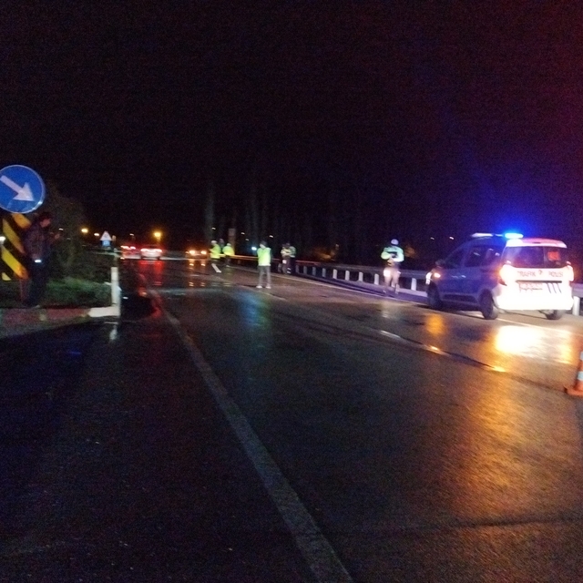 Tokat'ta otomobilin çarptı yaya öldü