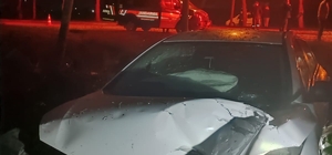 Susurluk'ta trafik kazası: 1 yaralı